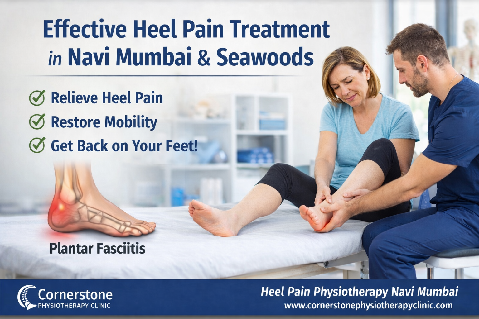 Heel Pain No More: How Physiotherapy Treatments Help You Walk Comfortably Again