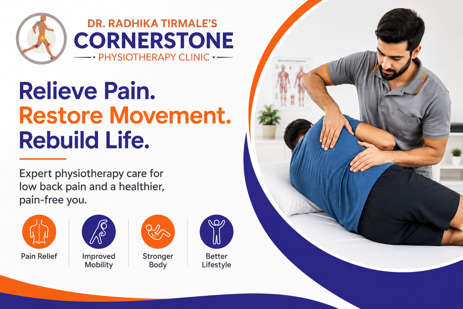 Best Physiotherapy Treatment for Low Back Pain in Seawoods, Navi Mumbai