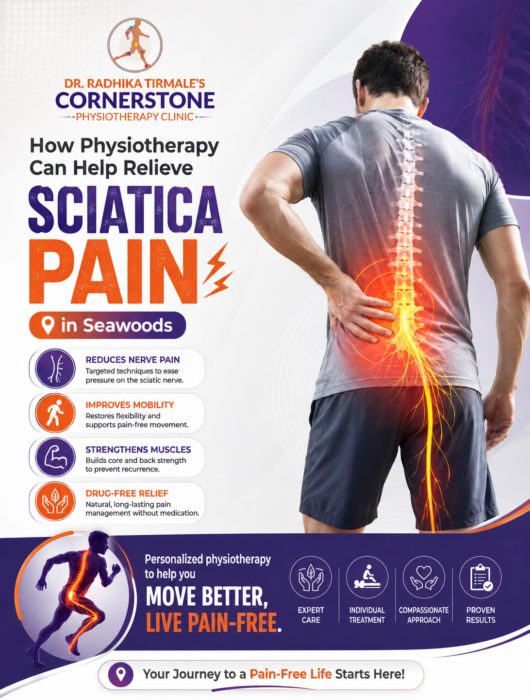 Physiotherapy for Sciatica in Seawoods